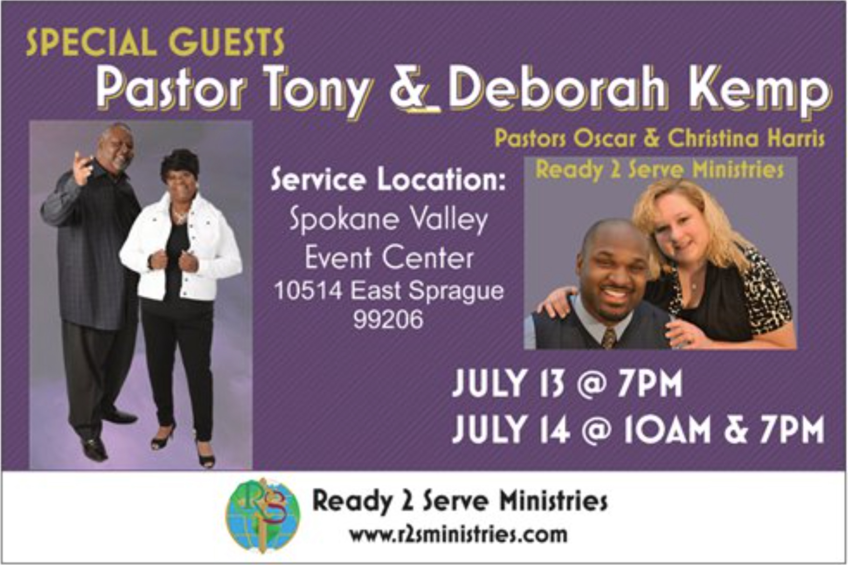 Deborah Kemp - Administrator - Tony Kemp Ministries